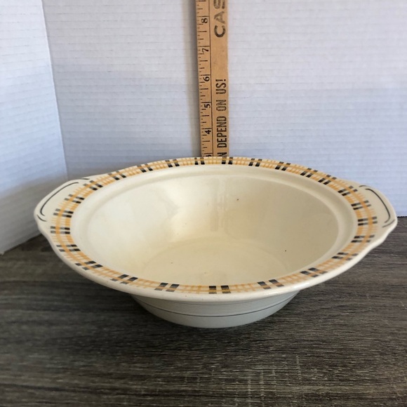 Vtg Woods Ivory Ware England Serving Bowl - Picture 9 of 13